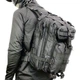 Рюкзак 25 л із міцної Cordura 1000D із системою MOLLE для туризму, полювання та риболовлі Outdoor Huck (OH-6712) Black - зображення 6