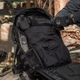 Рюкзак 25 л із міцної Cordura 1000D із системою MOLLE для туризму, полювання та риболовлі Outdoor Huck (OH-6712) Black - зображення 8