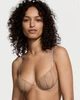 Комплект білизни Victoria’s Secret Shine Unlined Demi Bra Бежевий 34D-S - изображение 3