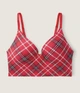Комплект білизни Pink Victoria’s Secret Top Push-up Червоний S - изображение 4