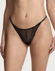 Комплект білизни Victoria’s Secret Shine Unlined Demi Bra Чорний 34D-L - изображение 6