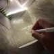 Нічник планер світлодіодний 100 лм 4 Вт 5 В Plutus-Quinn USB 95*40 мм, акриловий, з теплим свіченням - зображення 2