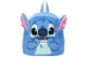 Плюшевый детский рюкзак с ушками и мордочкой Стич Disney Fairy Stitch 24*20*6 см, мягкий, синий - изображение 1