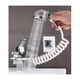 Душова система з насадкою на кран у умивальник із турмаліном Modified Faucet With External Shower (срібляста, білий шланг) - зображення 1