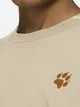 Детская футболка Jack Wolfskin Paw T K A65937_T0512 128 см Бежевая (4064886685184) - изображение 3