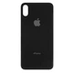 Задня кришка Apple iPhone X, High quality, Чорний - 172838 - зображення 1