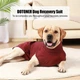 Гигиенические трусы/комбинезон собак WanTalk Full Body Dog Diaper, Wine Red, XS - изображение 4
