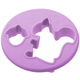 Форма для печенья Zenker 17375 "Белочка" пластиковая Purple (3_07816) - изображение 1