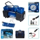 Автомобільний компресор двопоршневий Vitol 12V 360вт 85л 15Атм 150psi з дефлятором (K-74) - изображение 1