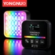 Портативна RGB LED лампа Yongnuo YN60RGB || 6W з акумулятором 2000 mAh, регульована яскравість та колір, відеосвітло для фото та відео Black - зображення 1