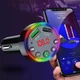 Автомобильный Bluetooth FM-трансмиттер с 2 USB портами 3.1A для воспроизведения музыки CTC-109 черный - изображение 2