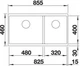 Мойка кухонная Blanco - 525993 SUBLINE 480/320-U - изображение 3