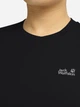 Футболка хлопковая женская Jack Wolfskin Essential T W A65757-6000 XL Черная (4064886646673) - изображение 4