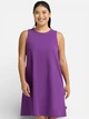 Платье миди летнее женское Jack Wolfskin Travel Dress W A66064-I0132 L Фиолетовое (4064886689014) - изображение 1