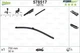 Стеклоочиститель CITROEN DS5 / PEUGEOT 408 / DS DS 5 (KF_) 2006-2018 г. - изображение 2