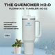 Термочашка Stanley Quencher H2.0 Flowstate 40 oz (1,182 л) Голубая - изображение 2