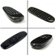 Гироскопная аэромышь пульт с клавиатурой 2.4ГГц Air Mouse I8 аккумуляторная, рабочим расстоянием до 10 м, черная - изображение 4