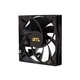 Вентилятор 120 мм, GTL Airblast N1 Black, PWM (GTL-120ABN1P) - изображение 1