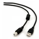 Кабель USB 2.0 AM - USB BM, 1.5 м, Black, GTL, ферритовый фильтр (GTLAMBM15BK) - изображение 3