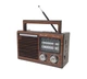 Портативний радіоприймач Golon RX-1138D – AM/FM/SW, Bluetooth колонка, MP3 з USB/TF/SD, акумулятор 18650, телескопічна антена - изображение 1