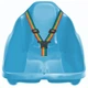 Санки дитячі Topo Prosperplast 5905197481937 зі спинкою, синій колір - зображення 2