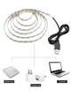 USB світлодіодна стрічка 5V, тепле біле світло, 5м - зображення 3
