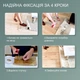 Скотч двусторонний клейкая лента липкая гелевая двухсторонняя для крепления телефона ковров линолеума видеорегистратора картин термостойкий влагостойкий водонепроницаемый для ванной кухни автомобиля из нано геля многоразовый GDragon 3м Прозрачный 82_1_0_1 - изображение 8