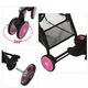 Прогулянкова коляска El Camino Motion M 3295-8, Pink Black - зображення 2