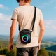 Колонка Bluetooth Hoco HC41 BT speaker Портативна Бездротова Сумка-акустика IPX4 BT5.4, USB/TF/FM, 10Wx2, 3h, 1.5L RGB-підсвічування Чорний - зображення 8