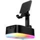 Колонка Bluetooth BOROFONE BR200 Marea BT speaker універсальна (Power Bank 1500mAh + тримач) RGB підсвічування Чорний - изображение 3