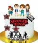 Декор на торт Очень странные дела Stranger Things вафельная бумага для торта съедобная печать на вафельной бумаге пищевая вафельная картинка плотная А4 502264201 - изображение 3