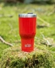 Термостакан Beast Tumbler 900 мл (30 oz), із нержавіючої сталі, вакуумна ізоляція, + 2 трубочки та щіточка - зображення 6