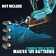 Лобзик аккумуляторный Ecarke 18 В, 750 Вт, совместимый с Makita, по дереву и металлу, без аккумулятора - изображение 3