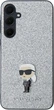 Панель Karl Lagerfeld Fixed Glitter Ikonik Metal Pin для Samsung Galaxy A35 Silver (KLHCSA35GCNPSG) - зображення 2