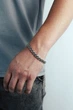 Браслет серебряный мужской Круглый Бисмарк 701тч, 20.5 размер - изображение 3