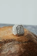 Печатка серебряная родированная Святой Николай 60020р, 22.5 размер - изображение 6