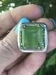 Серьги серебряные эксклюзивные с улекситом 2639с - зображення 2