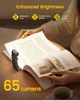 Лампа для чтения аккумуляторная Glocusent A26 закладка на книгу Grey (2122424) - изображение 6