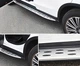 Бокові пороги (2 шт) для Mercedes GLC X253 2015-2022 рр - зображення 4