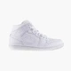 Кросівки чоловічі Jordan 1 Mid 46 Білий 554724-136 - зображення 3