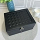 Шкатулка для прикрас із замком 23x17,5x12 см Чорна - зображення 4