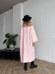 Удлиненный кардиган из мягкой пушистой пряжи One size Розовый (2073) - изображение 8
