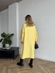 Удлиненный кардиган из мягкой пушистой пряжи One size Желтый (2073) - изображение 9