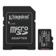 Карта памяти microSDXC (UHS-1 U3) Kingston Canvas Select Plus Gen3 512Gb 10 А1 V30 (R-150MB/s) (adapter SD) SDCS3/512GB - изображение 1