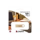 Флеш-накопичувач Kingston USB 3.2 SE9 G3 128GB 220MB/s Metal/Gold (DTSE9G3/128GB) - зображення 2