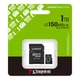 Карта пам'яті microSDXC (UHS-1 U3) Kingston Canvas Select Plus Gen3 1Tb class 10 А1 V30 (R-150MB/s) (adapter SD) - изображение 2