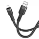 Кабель HOCO U110 USB to Lightning 2,4A 1.2m Black - зображення 2