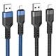 Кабель HOCO U110 USB to Lightning 2,4A 1.2m Black - зображення 5