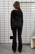 Спортивний костюм Madlen пд11749 чорний 140 - зображення 6