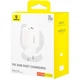 Мережевий зарядний пристрій Baseus Cube Fast Charger C+U 30W White (P10111404213-00) - изображение 4